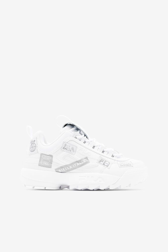 Fila Sneakers Disruptor 2 110th Year Anniversary Womens White - India VOK-935014